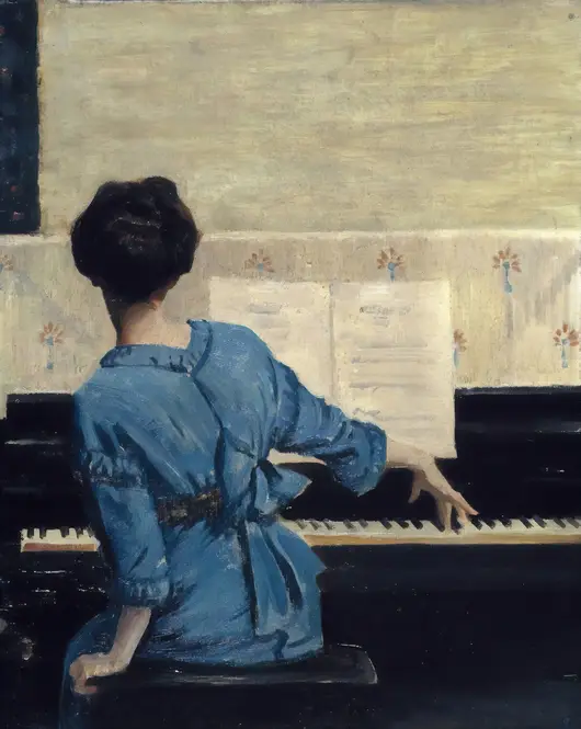 The Keynote (1915) by William Merritt Chase